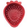 Norpro 2140 Strawberry Colander, Mini, Red