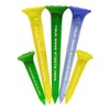 Tour Tee COMBO NEONS Golf Tee (Pack of 5) BLUE