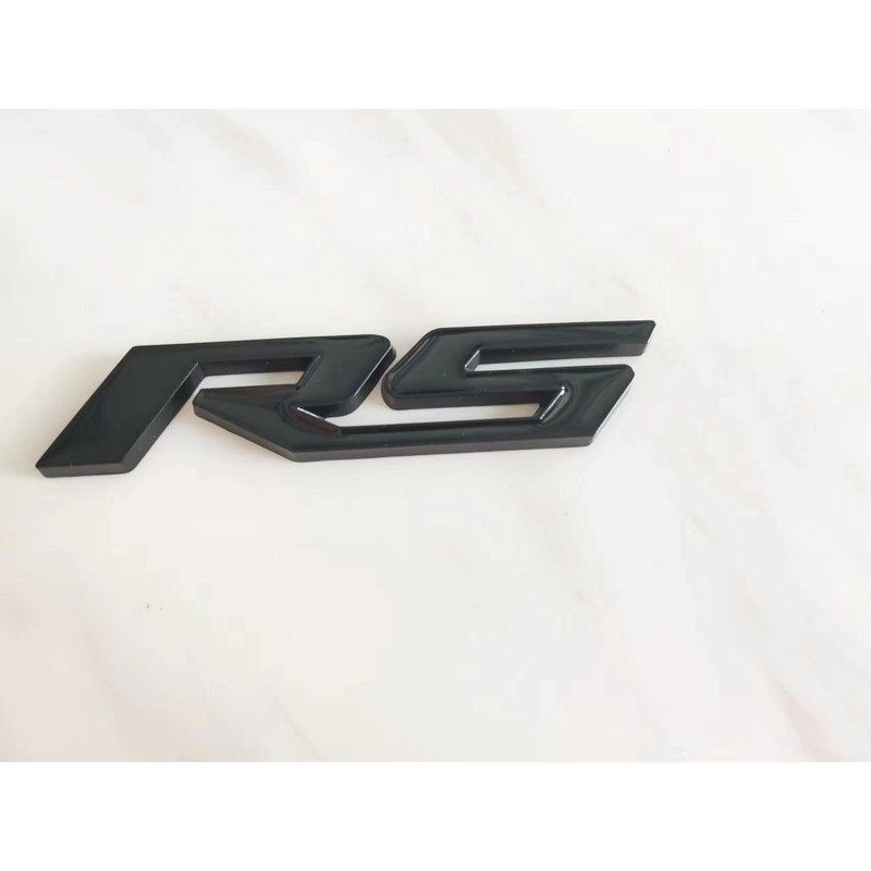 2X RS Badge Decal Suitable for RS Series Cars and