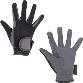 HKM 4057052271922 Prince Riding Gloves Grey/Black XS