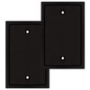 Modern Edge Switch Plate Wall Plate Outlet Cover, Durable Solid