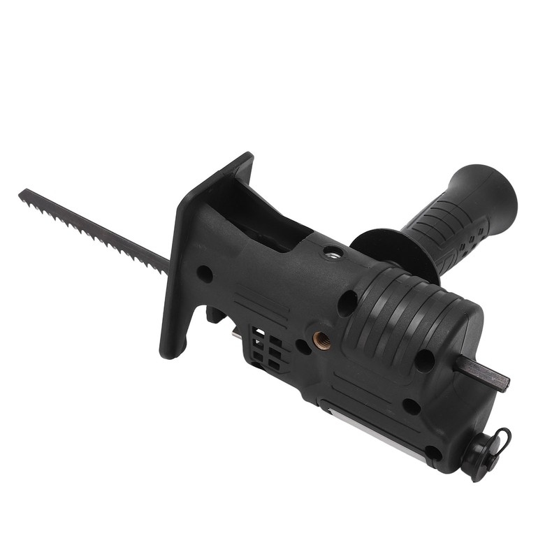 Black Electric Drill to Chain Saw Adapter Converter Ergonomic Electric