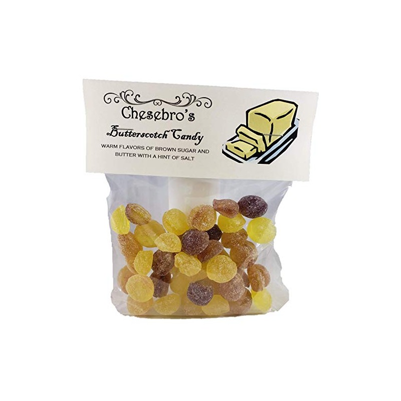 Butterscotch Kettle-Cooked Hard Candy Drops, 3 Pack of 4.5 oz.