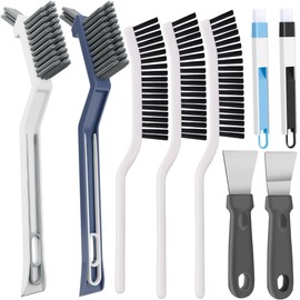 LUXHEIM 11PCS Crevice Cleaning Brush Set, Groove Gap Cleaning Tool