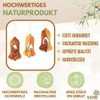 KASSIS Geschenkartikel Olive Wood Christmas Decoration Tree Decorations Set of