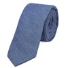 DonDon Men's Tie 6 cm Cotton Plain Checked and Polka