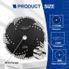 SHDIATOOL Diamond Cutting Disc 230 mm with Turbo Beveled Protective