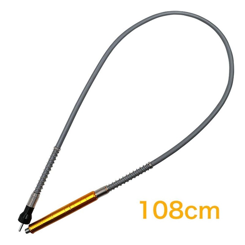 1/8'(3.175mm) Flex Shaft Adapter Attachment, Flexible Drill Extension Cable Chuck