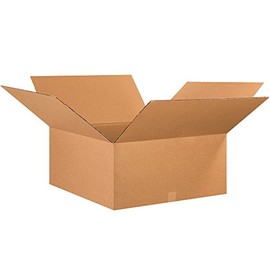 PARTNERS BRAND 26x26x12 Corrugated Boxes, Large, 26L x 26W x 12H, Pack of 10 | Shipping, Packaging, Moving, Storage Box for Home or Business, Strong Wholesale Bulk Boxes