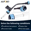 Aupoko Auto Fuel Pressure Sensor, Fuel Pressure Sensor Tube Compatible