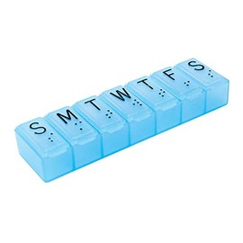 Apex 7-Day Pill Organizer Medium (Color May Vary) 1 ea