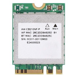 Tarjeta de red de banda dual de 2.4GHz + 5GHz, tarjeta de red inalámbrica AC BCM94356Z, interfaz NGFF, adecuada para la mayoría de las laptops, compatible con 64/para