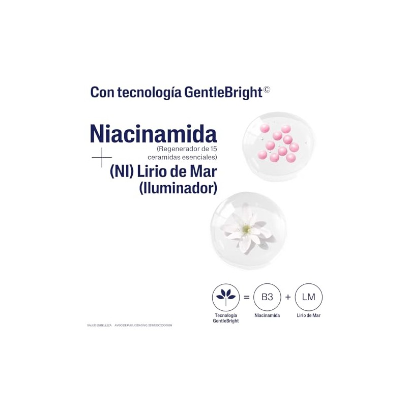 CETAPHIL® HEALTHY RADIANCE Gel de Limpieza Exfoliante Iluminador, Tecnología Gentle