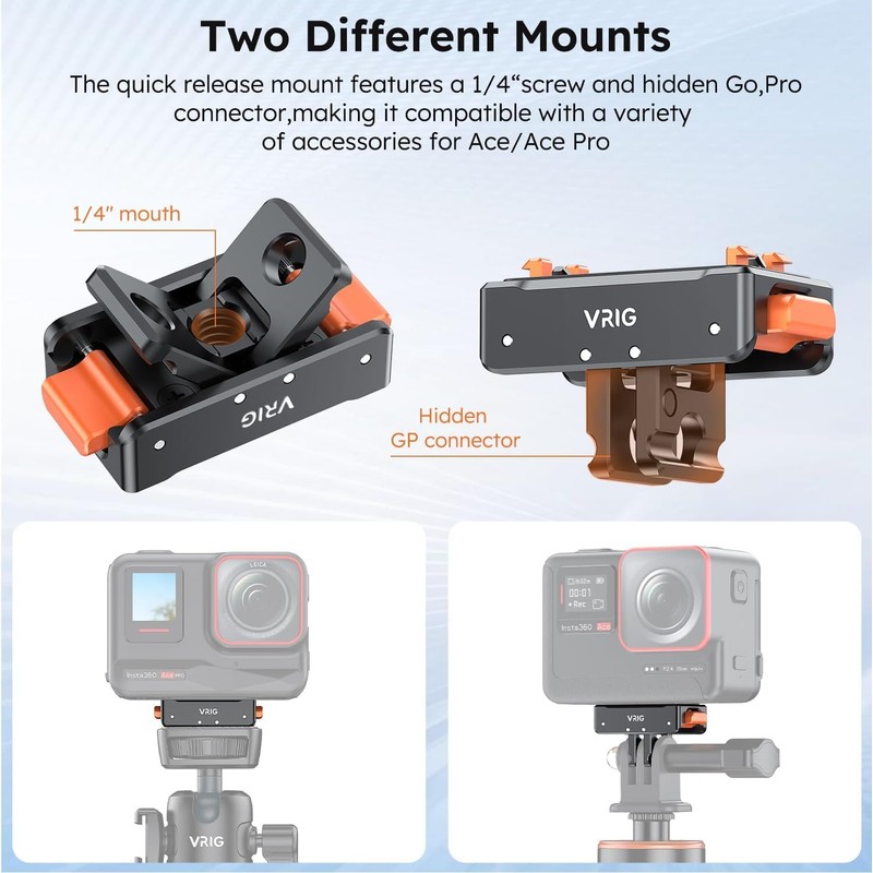 Magnetic Quick Release Mount for Insta360 Ace Pro 2/Ace Pro