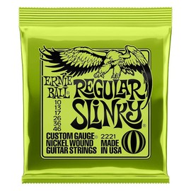 Ernie Ball 12 juegos 2221 cuerdas regulares con púas