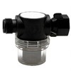 Shurflo Strainer Threaded 1/2" - Wing Nut Fastening
