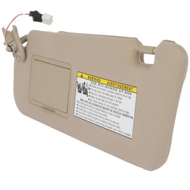 SELEAD Left Driver Side Sun Visor Fits For 2005-2008 For Hyundai Sonata Beige with Sunroof Car Sun Visor 852013K400QS