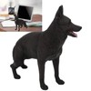 Outdoor German Shepherd Statue - Highly Detailed PVC Dog Model