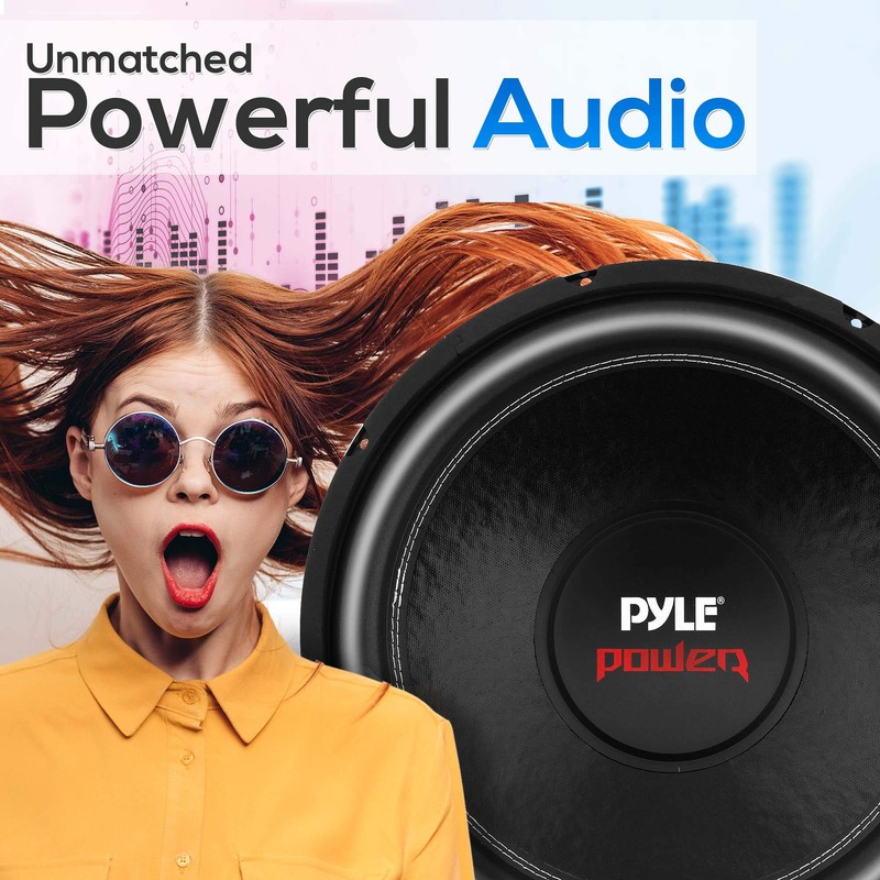 Pyle 10" Car Audio Speaker Subwoofer - 1000 Watt High