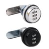 Adjustable Combination Lock Key Cabinet Combination Lock 10ea
