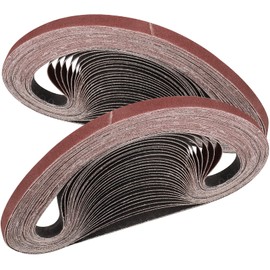 STEBRUAM Pack of 30 Sanding Belts 9 x 533 Grit 180