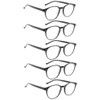NORPERWIS 5 Pairs Reading Glasses - Standard Fit Spring Hinge