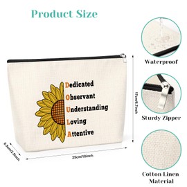 Doula Gifts for Women Cosmetic Bag Doula Thank You Gifts Midwife Funny Gifts Zipper Pouch Labor and Delivery Nurse Gifts Nurse Appreciation Christmas Birthday Presents Toiletry Bag