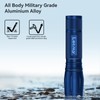 LETMY Tactical Flashlight - 2 Pack LED Flashlights High Lumens