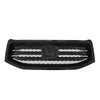 Partsflow Front Bumper Upper Grille Grill Assembly Gloss Black Compatible