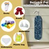 2Pcs Turtle Plastic Bag Holder, Wall Mount Grocery Bag Holder,