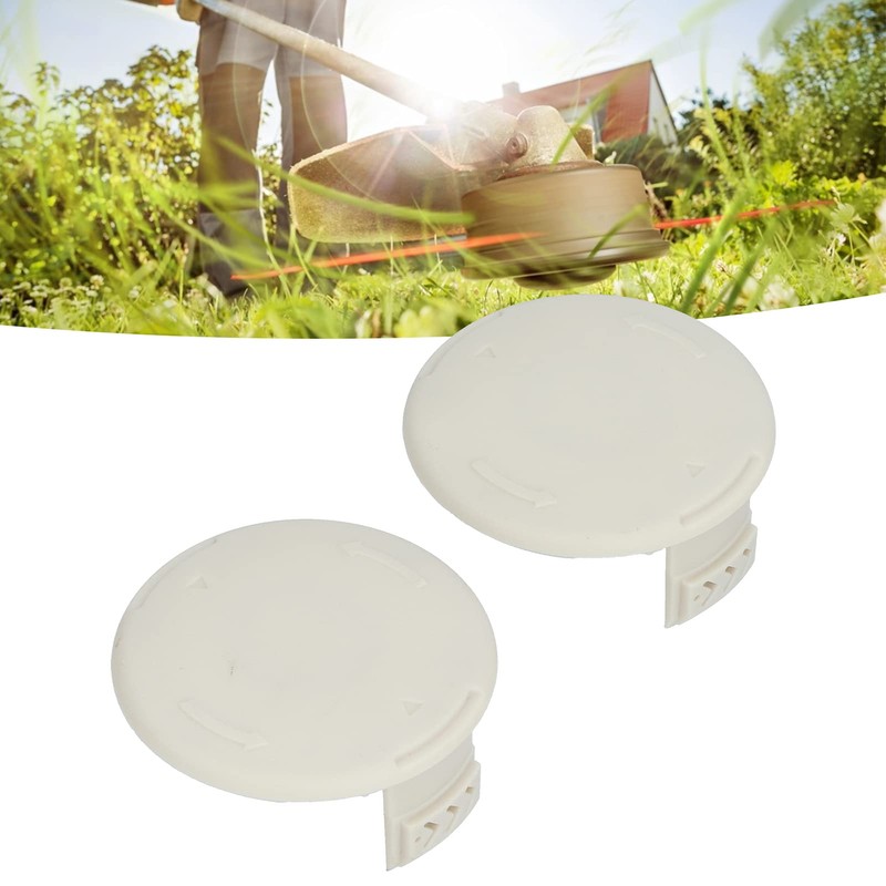 2Pcs Plastic Spool Caps 993373001 for Trimmer - Wear Resistant