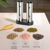 Cavir Electric Salt and Pepper Grinder Set with Charging Base,Upgraded