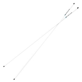 SuperStroke Golf Alignment Sticks - Set of 2 - Improve Your Swing Mechanics and Shot Accuracy:_White