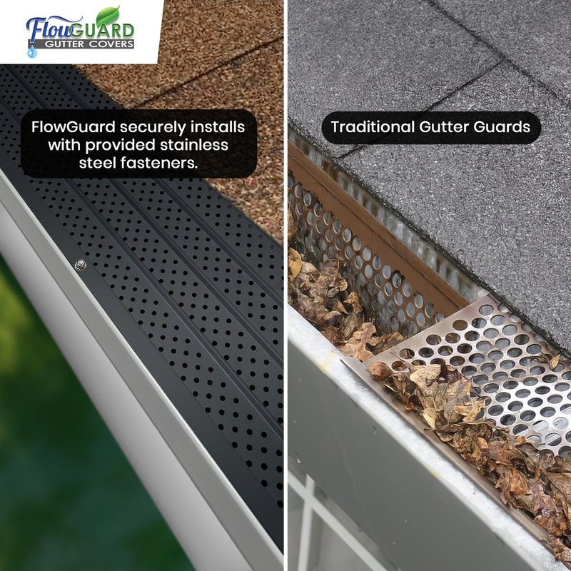 FlowGuard USA Made Slip Under Shingle Professional DIY Universal 5