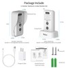 Wireless Intercom Doorbell Chime for Home Intercomunicador (1T1 White) …