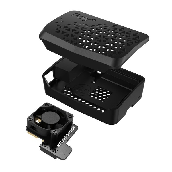 Argon Poly+ Funda con ventilador controlable PWM y disipador de