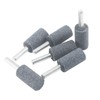 Inovsolid 6 Pcs 16 mm Cylinder Shape Grinding Stones 1/4