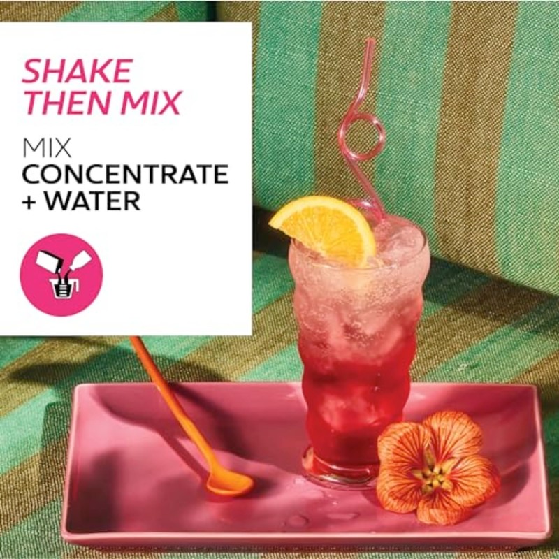 TAZO Iced Passion Concentrate, Herbal Fruit Tea, Caffeine Free, Easy-to-Serve