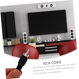 Gatuida 18pcs Male to Bare Wire Cable Connector Adapter for Audio Construction for Speakers Home Theater Systems