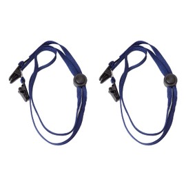 prendre PR-BOUSHIST [Set of 2] Hat Clip Strap Cap Hat Clip Wind Prevention Black Navy Blue Outdoor Leisure, navy