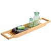 KESPER 92257 FSC Certified Bamboo Bath Caddy / Shelf for