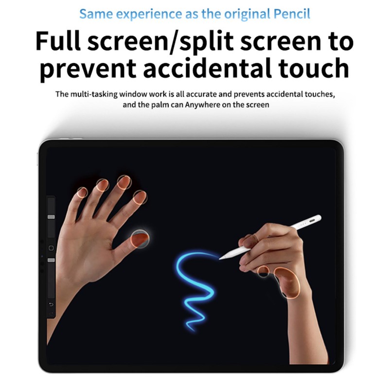 Bluetooth Stylus Pencil for IOS Tablet Tilt Pressure Touch Screen