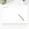 Bliss Collections Monthly Planning Pad, To Do List Notebook -
