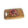 Acacia Rect. Cutting board, cut-out handle, 15X10X1”