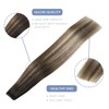 COOKAYU invisible Tape In Hair Extensions 18 Inch 40g Balayage