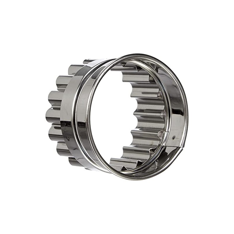Städter Linzer-Ausstecher, Edelstahl, Silber, 4,8cm