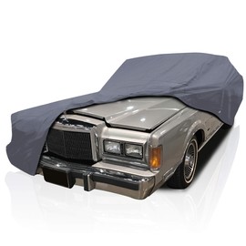 DaShield Ultimum Series Car Cover for Buick Electra 1977-1984 Sedan 4-Door Coupe 2-Door All Weather Protection Semi Custom Fit Dust, Sun, Snow, Rain Protection Indoor Outdoor