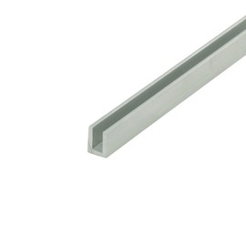 Outwater Alu757-M Mill 1/8 Inch Inside Dimension Aluminum U Channel C Channel 72 Inch Lengths (Pack of 18 Pieces, 108 feet Total)