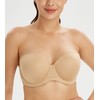Lemorosy Multiway Contour Strapless Bra Women's Plus Size Full Coverage
