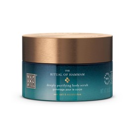 RITUALS Body Scrub The Ritual of Hammam - Body Scrub with Eucalyptus, Rosemary and Sea Salt Crystals - 94% Ingredients of Natural Origin - 300g
